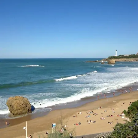 Studio Avec Piscine Face A La Mer A - Fr-1-3-430 Apartment Biarritz